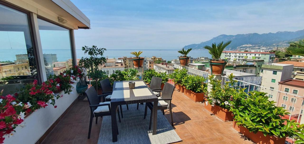 Вілла Amalfi Coast View Салерно Екстер'єр фото